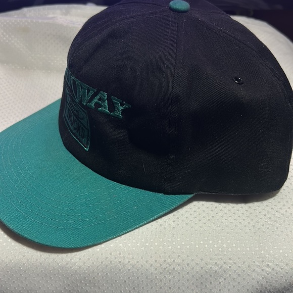 Vintage Parkway Ford Snap Back Hat Ford Trucks Cap Retro Dealership Waterloo - Picture 2 of 5